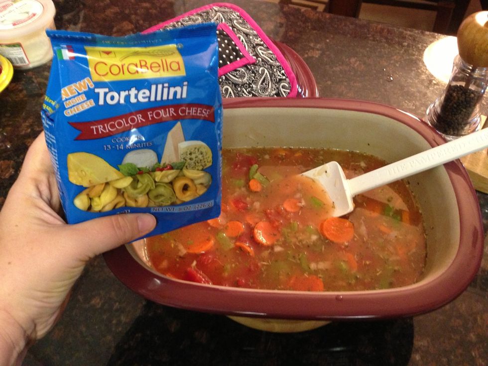 1 pkg Tortellini,
