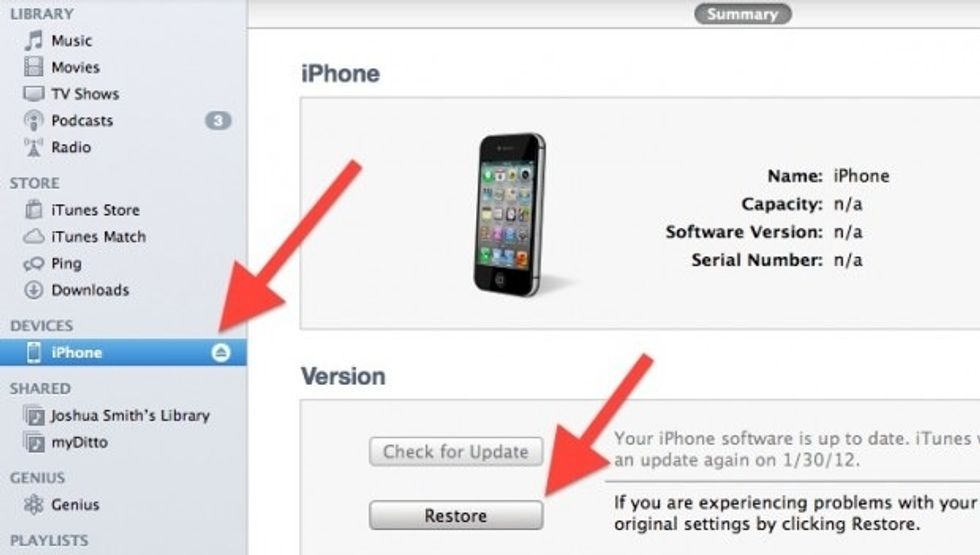 1) restore your iPhone\ud83d\ude09 but if you don't want to lose your purchases and your apps you may use safeguards icould \ud83d\udc4c\ud83d\ude0b