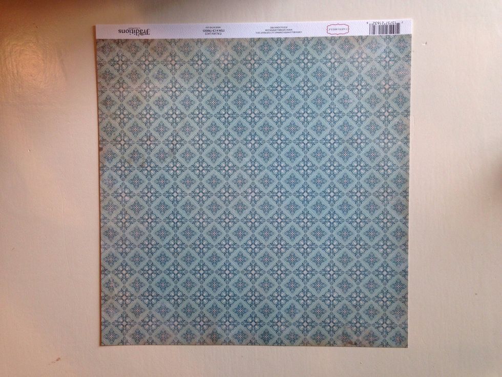 1 : Sheet to use to mat your photos. Feel free to pull in some coordinating cardstock where needed.