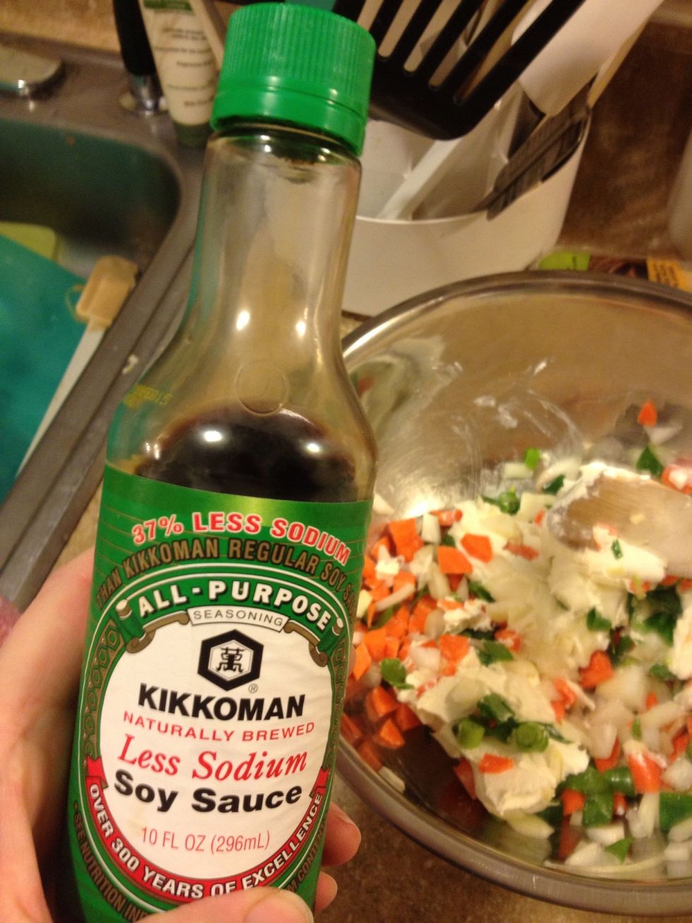 1 T Soy sauce