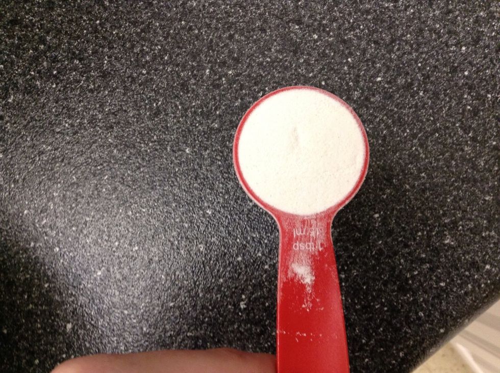 1 tablespoon of all purpose flour...