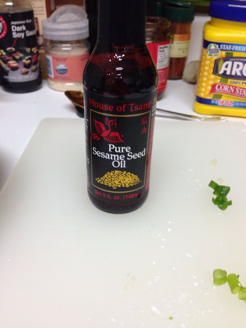 1 tablespoon of sesame oil