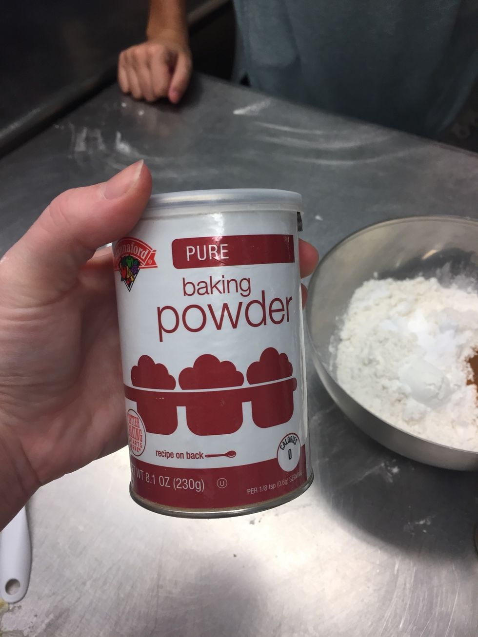 1 teaspoon baking powder