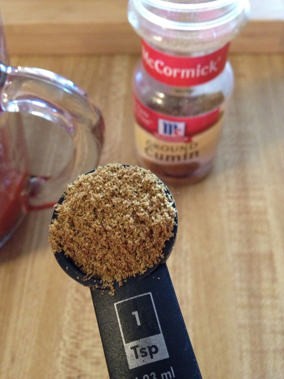 1 teaspoon cumin