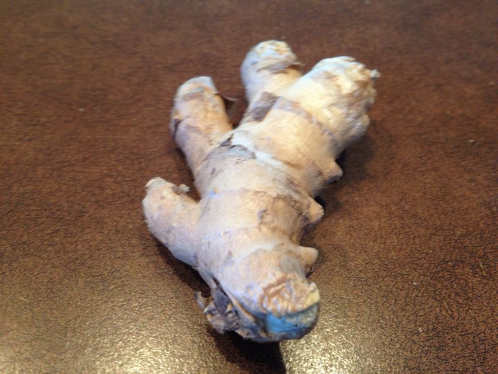 1 teaspoon grated ginger www.PowerofFood.com