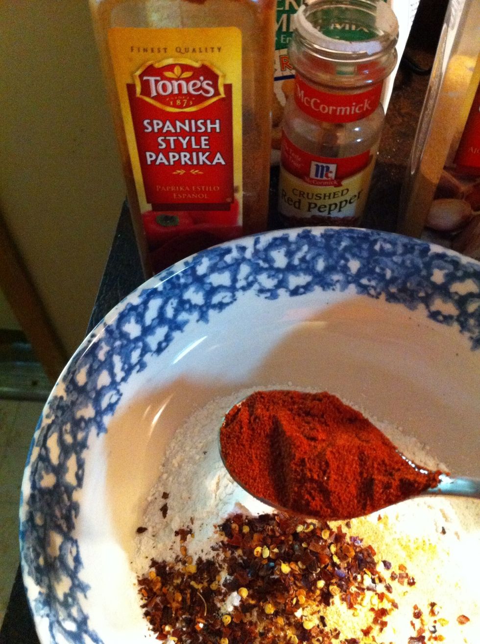 ..1 teaspoon of paprika..