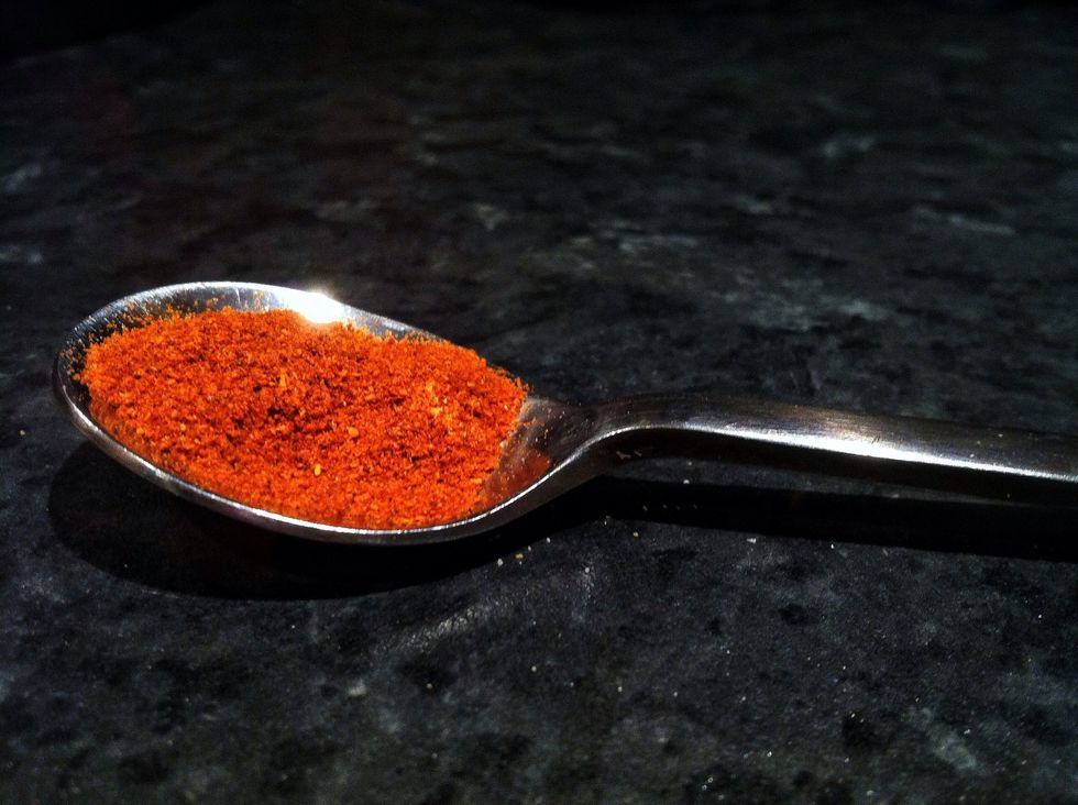 1 Teaspoon of Paprika..