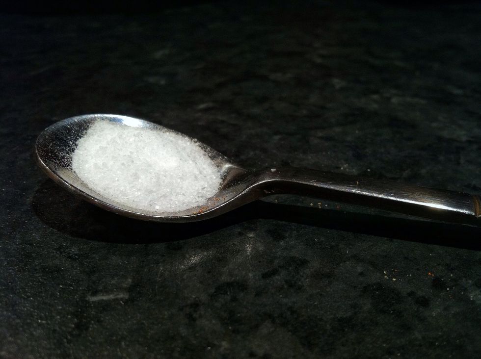 1 Teaspoon of Salt..