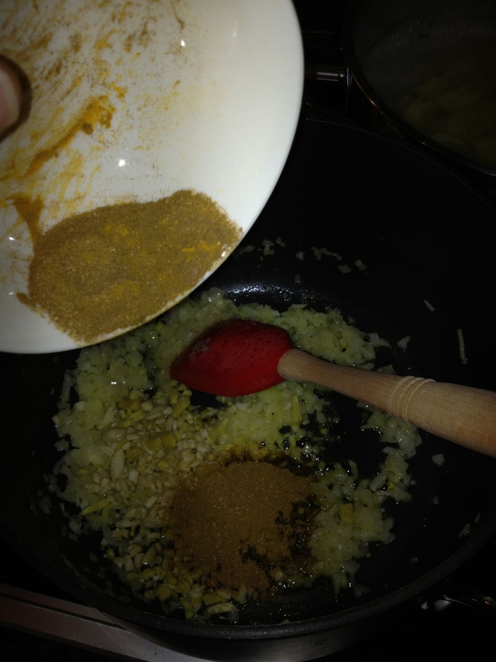 1 Teaspoon of, Turmeric, Cumin, Coriander & All Spice