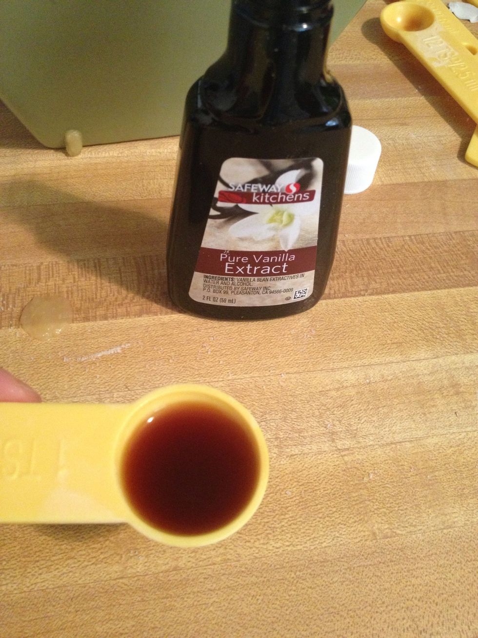1 teaspoon vanilla