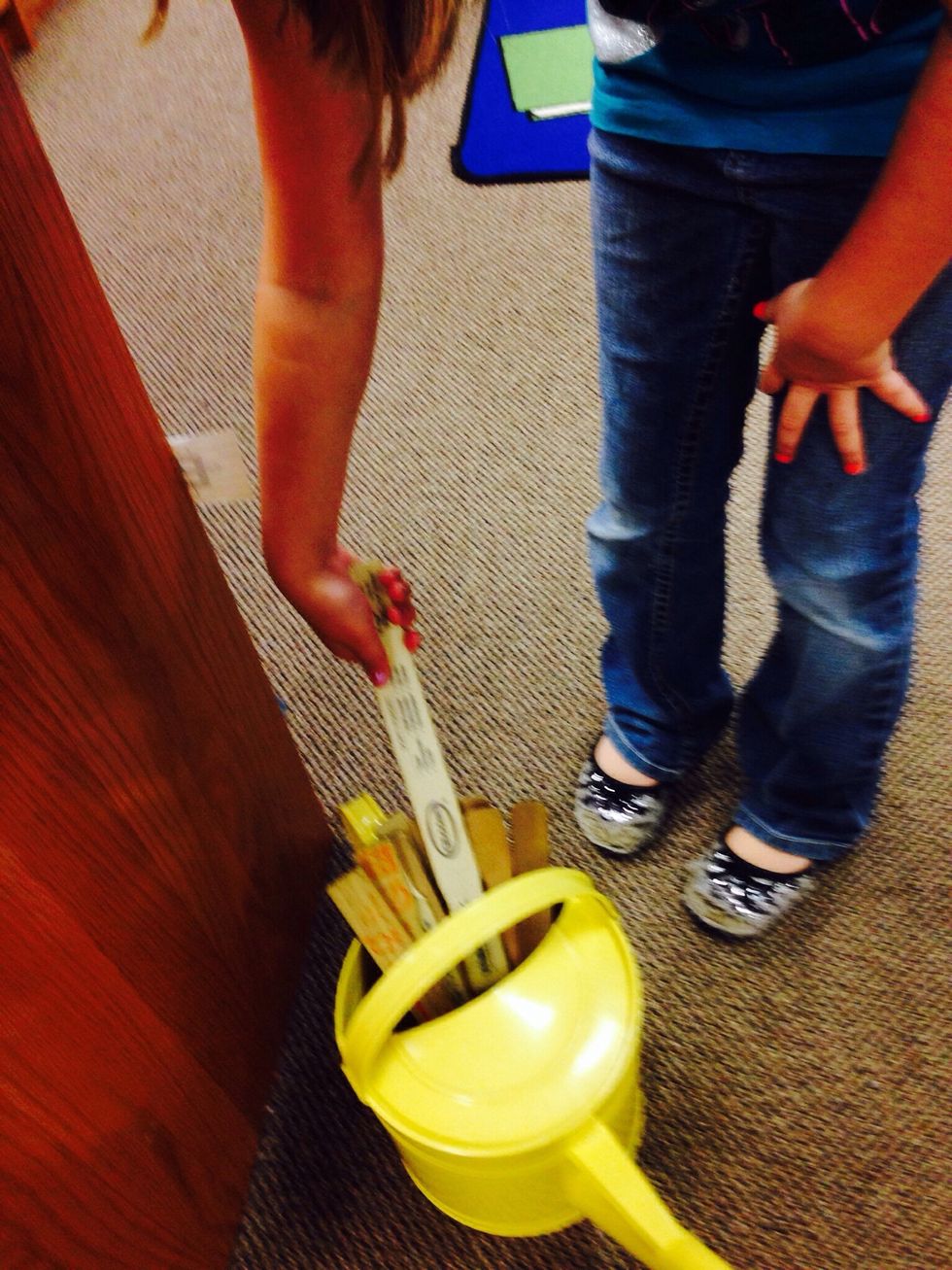 1. The first thing you need to do is get a shelf marker.