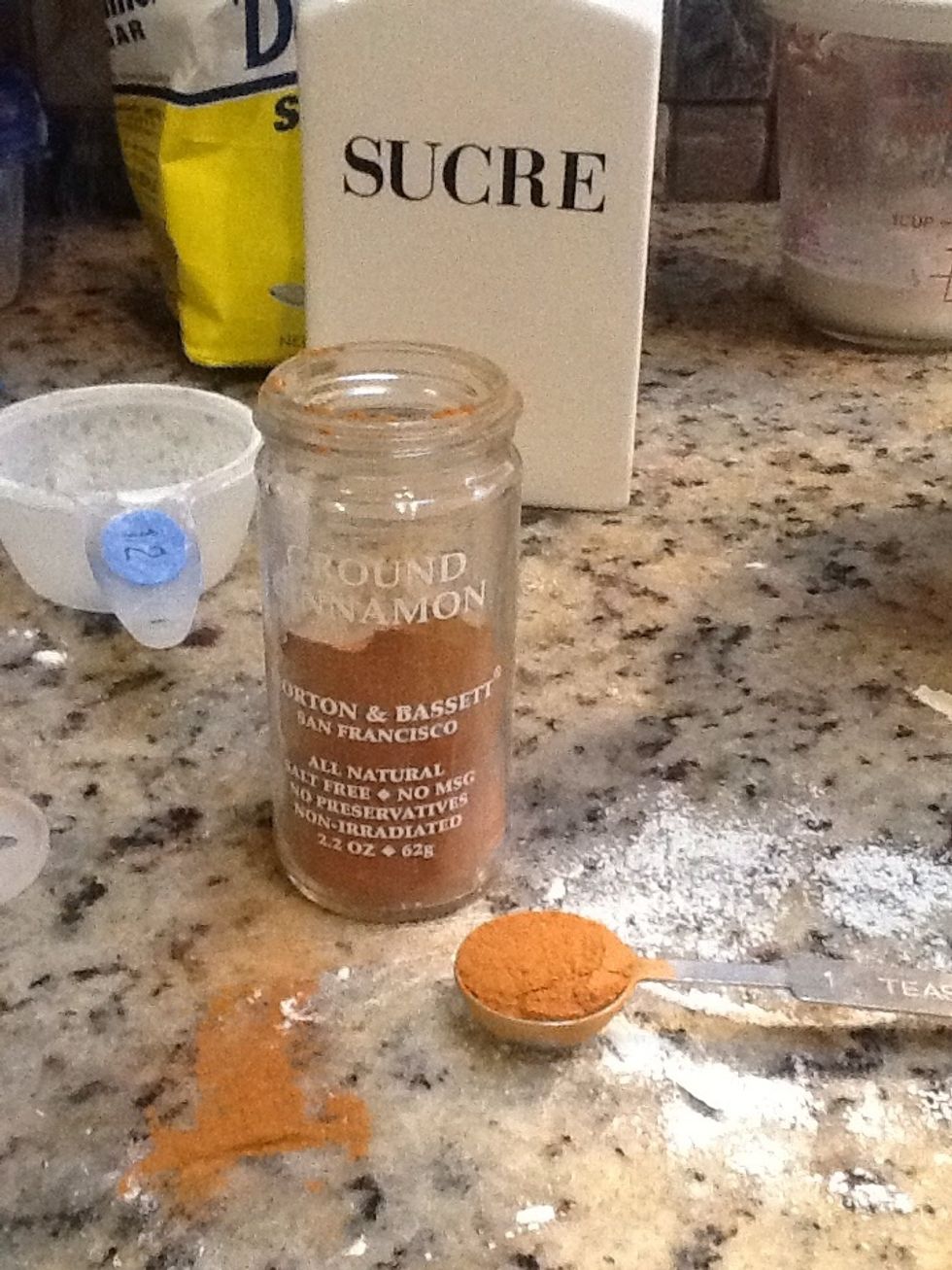 1 tsp of cinnamon