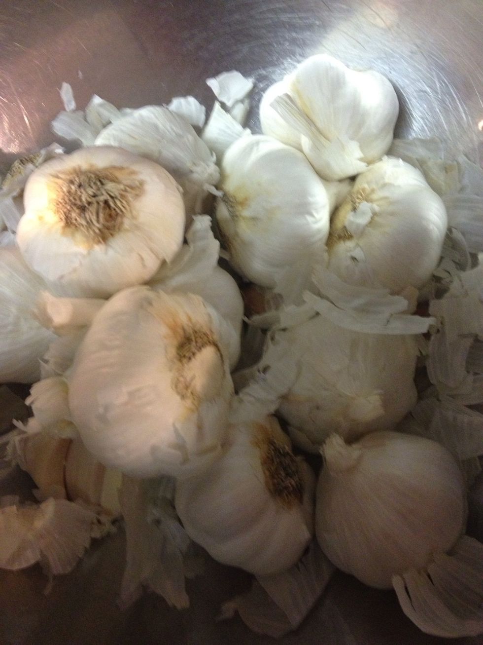 10 heads fresh garlic