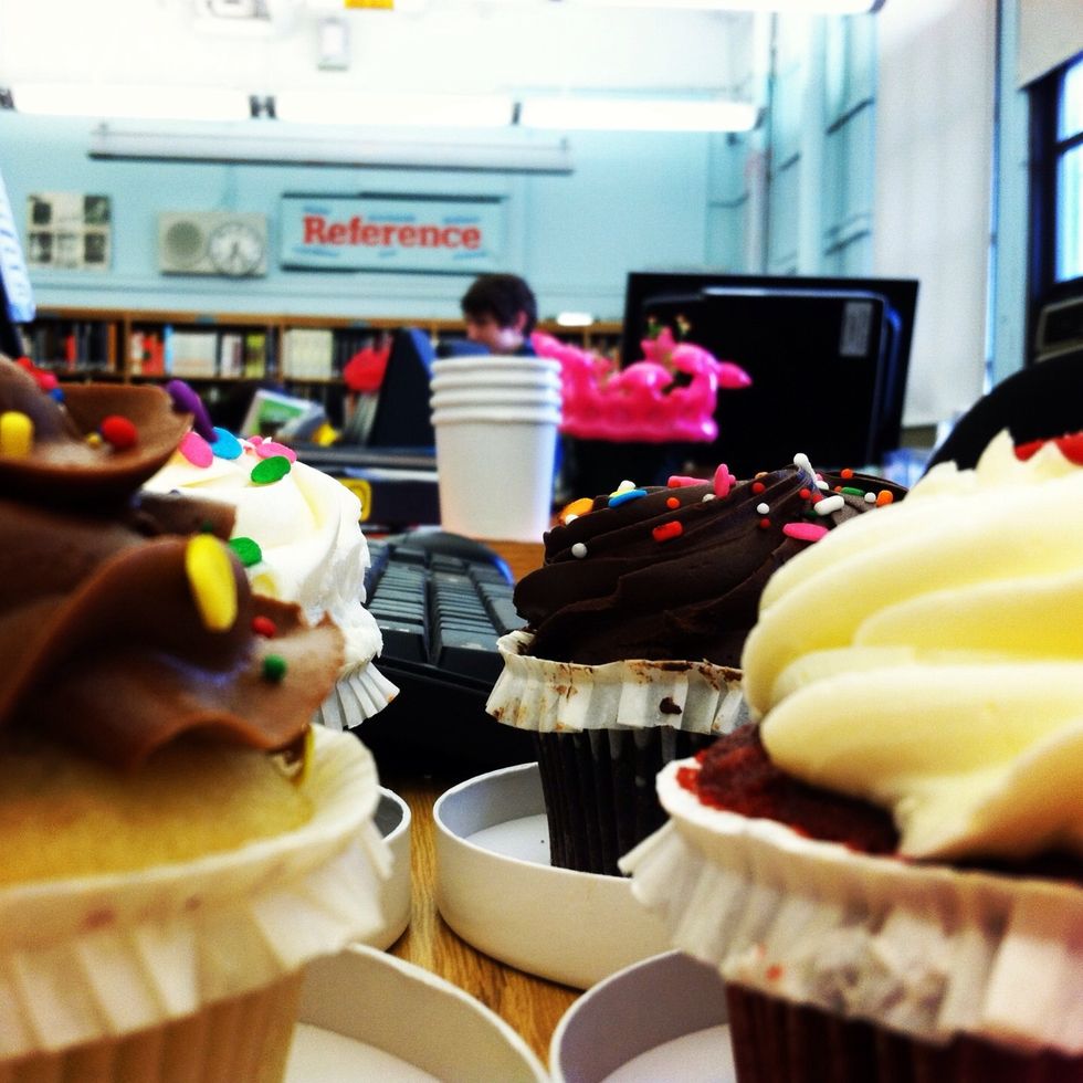 10) Of course! Eat cupcakes!!!