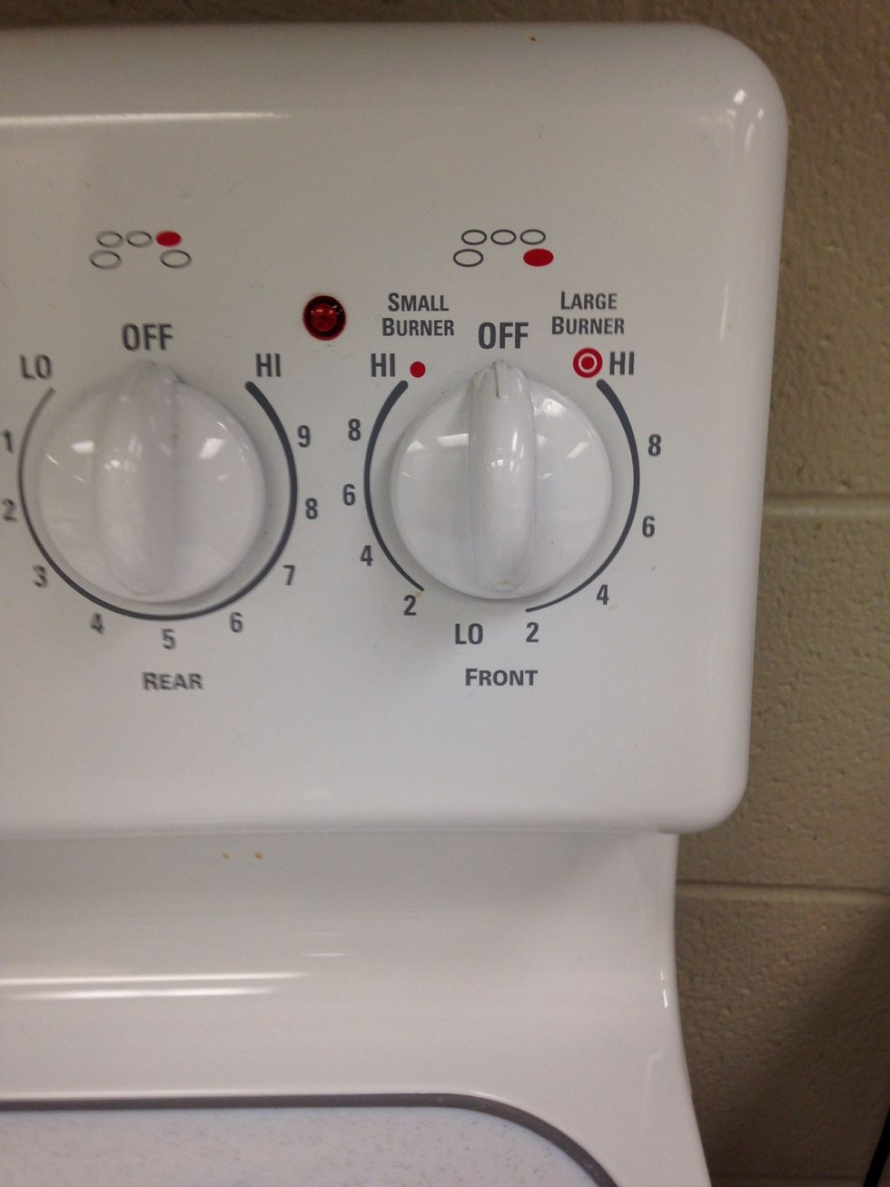 10). Turn off your stove