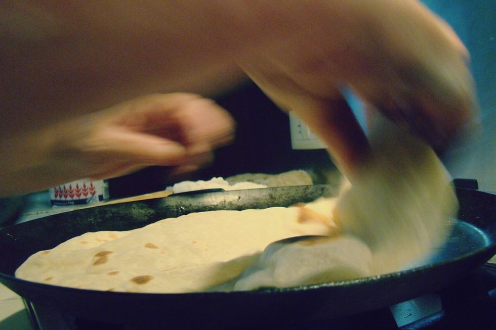 10.- Voltear 3 veces. (es un secreto para que se esponjen)