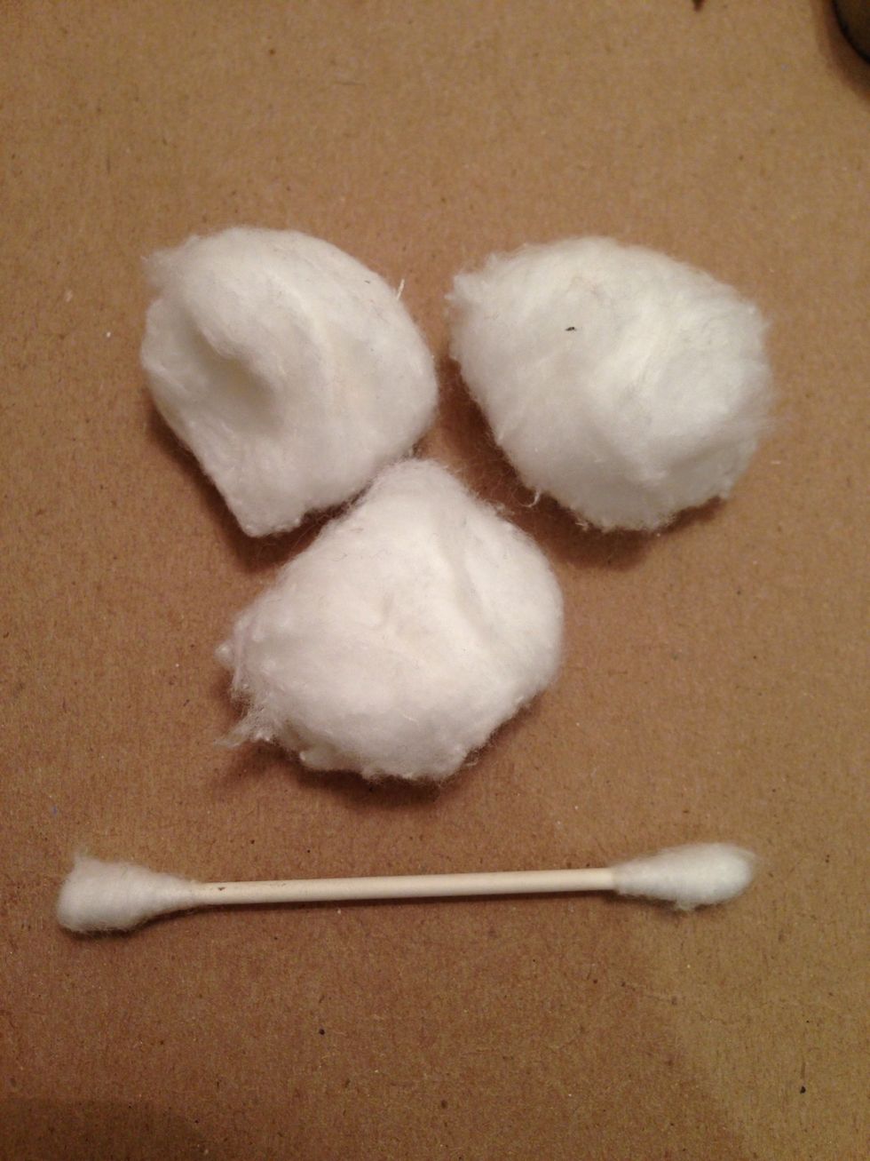 100% cotton for kindling and/or cleaning wounds. (100% cotton balls burn a lot easier than synthetic materials)