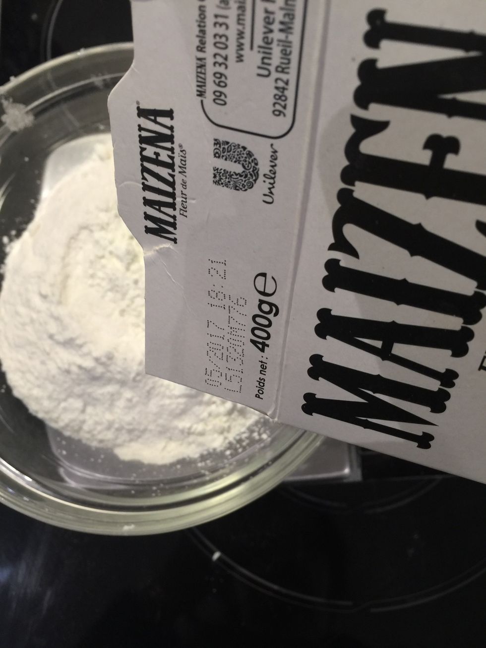 + 100 g maizeina(corn starch)