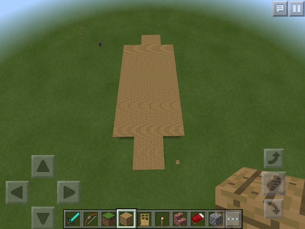 11. Go to the top and fill it in