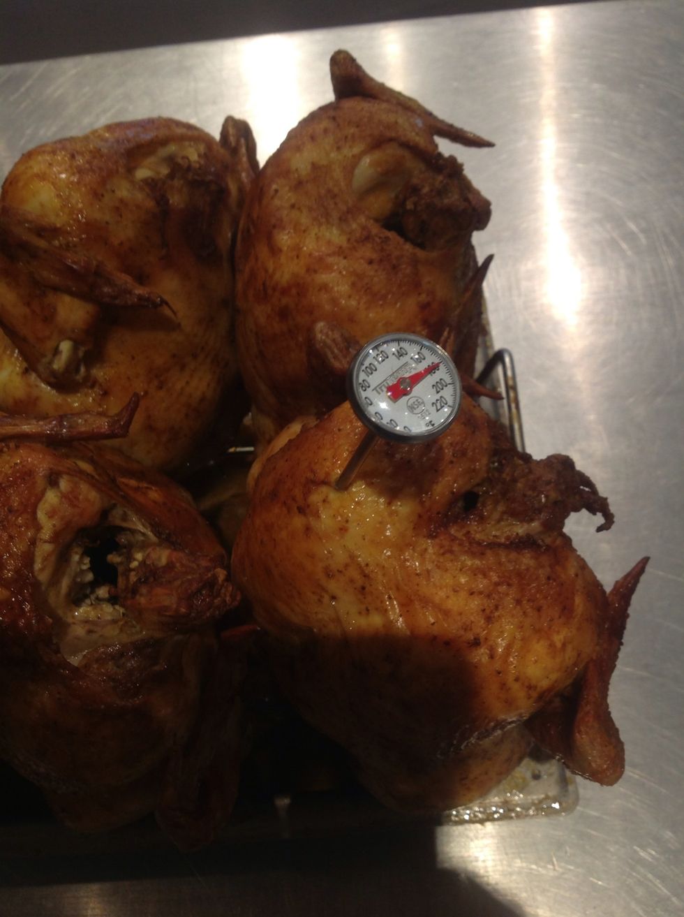 180F core temperature reached