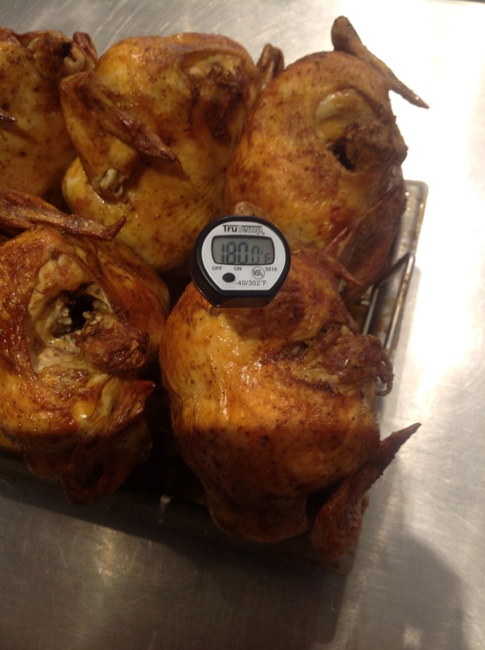 180F core temperature reached