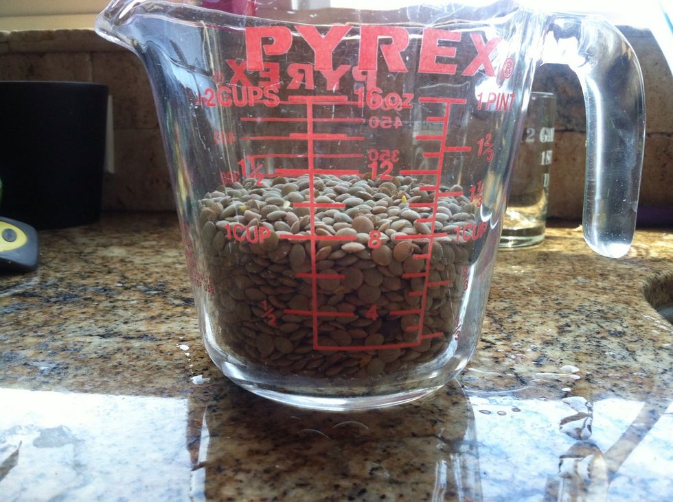 1cup lentils