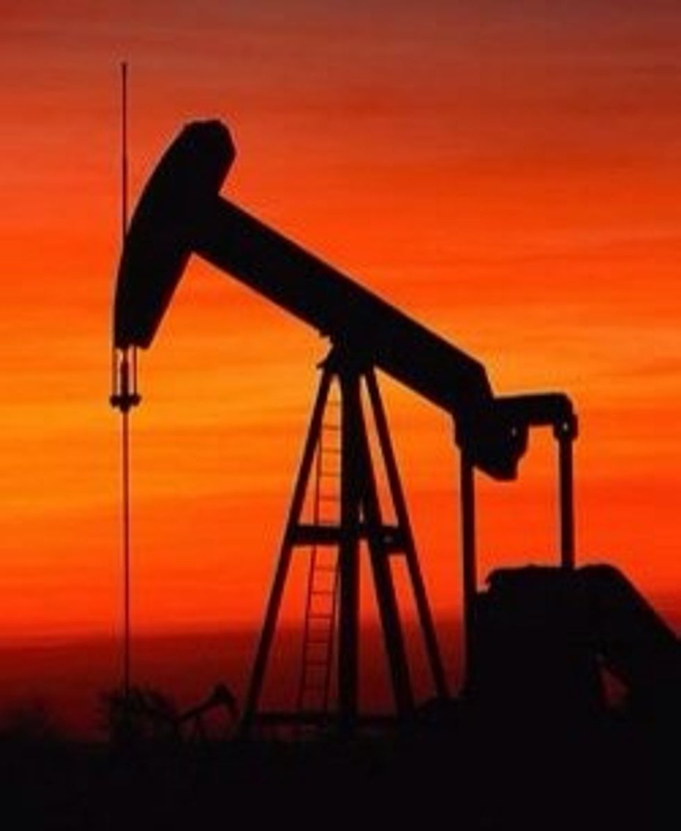 1st the oil is piped into the boiler where it will become burnt. It is then piped into the generator. The generator uses and electromagnet to turn it from heat energy to electrical energy.