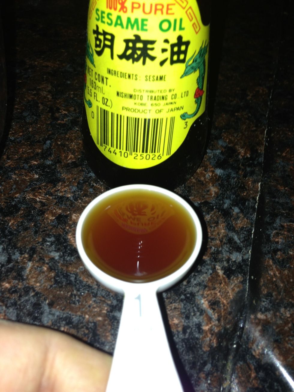1tbsp sesame seed oil