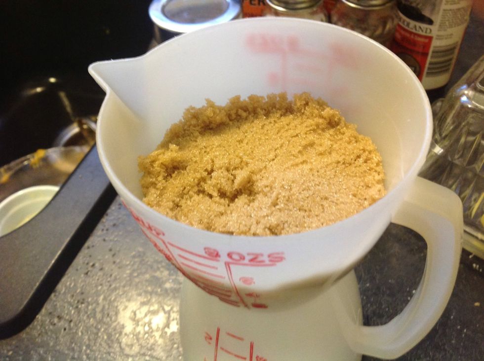 2/3 Cup Brown Sugar Packed Down