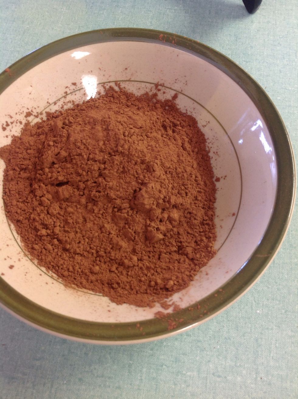 2/3 cup Hershey's cocoa.