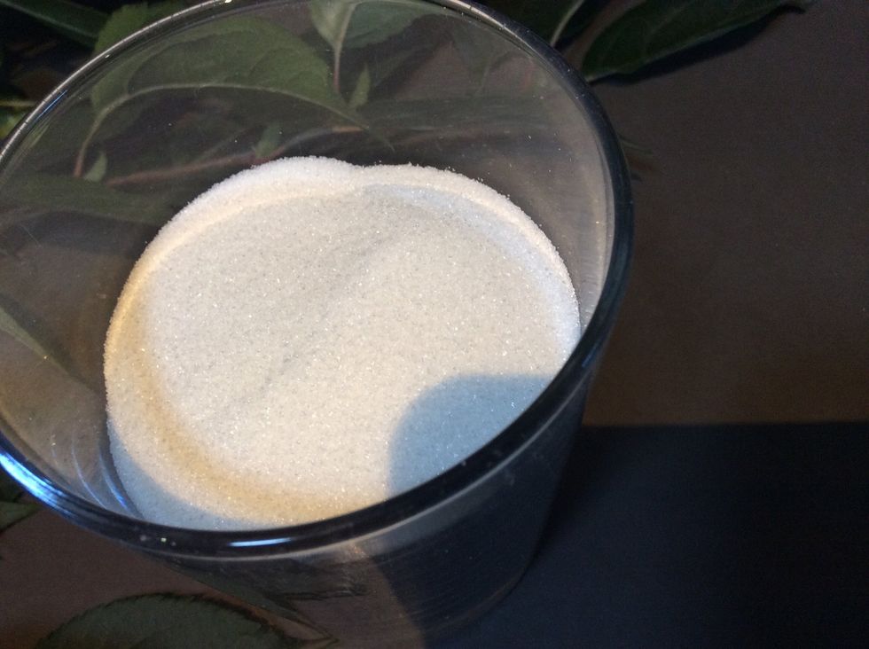 2/3 cup of castor sugar