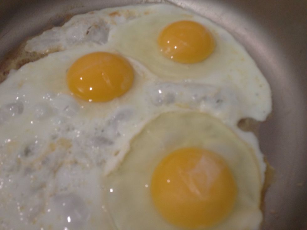 2-3 minutes should be enough. If you like to add seasonings (salt, pepper) now's the time