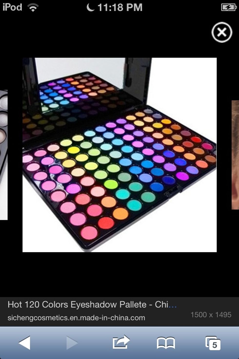 2) Alright now pick an eyeshadow thats old or you just dont use. Again, make sure its a cheap one so your not wasting your money in case you dont like the color. Pick a shadow you like the color of.\ud83d\udc85