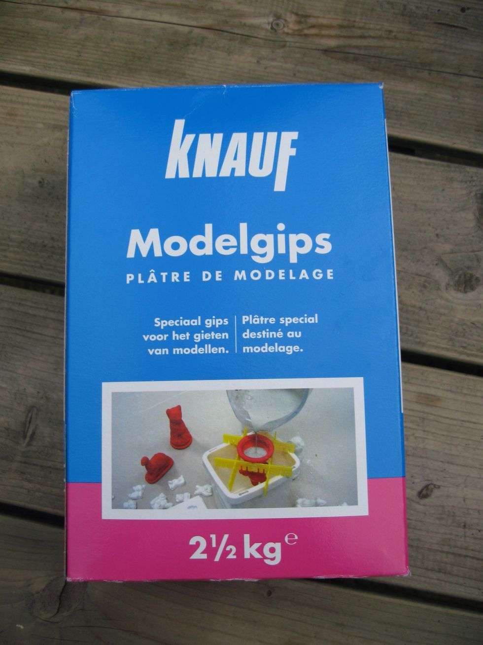 2 Buy enough model-plaster (powder).