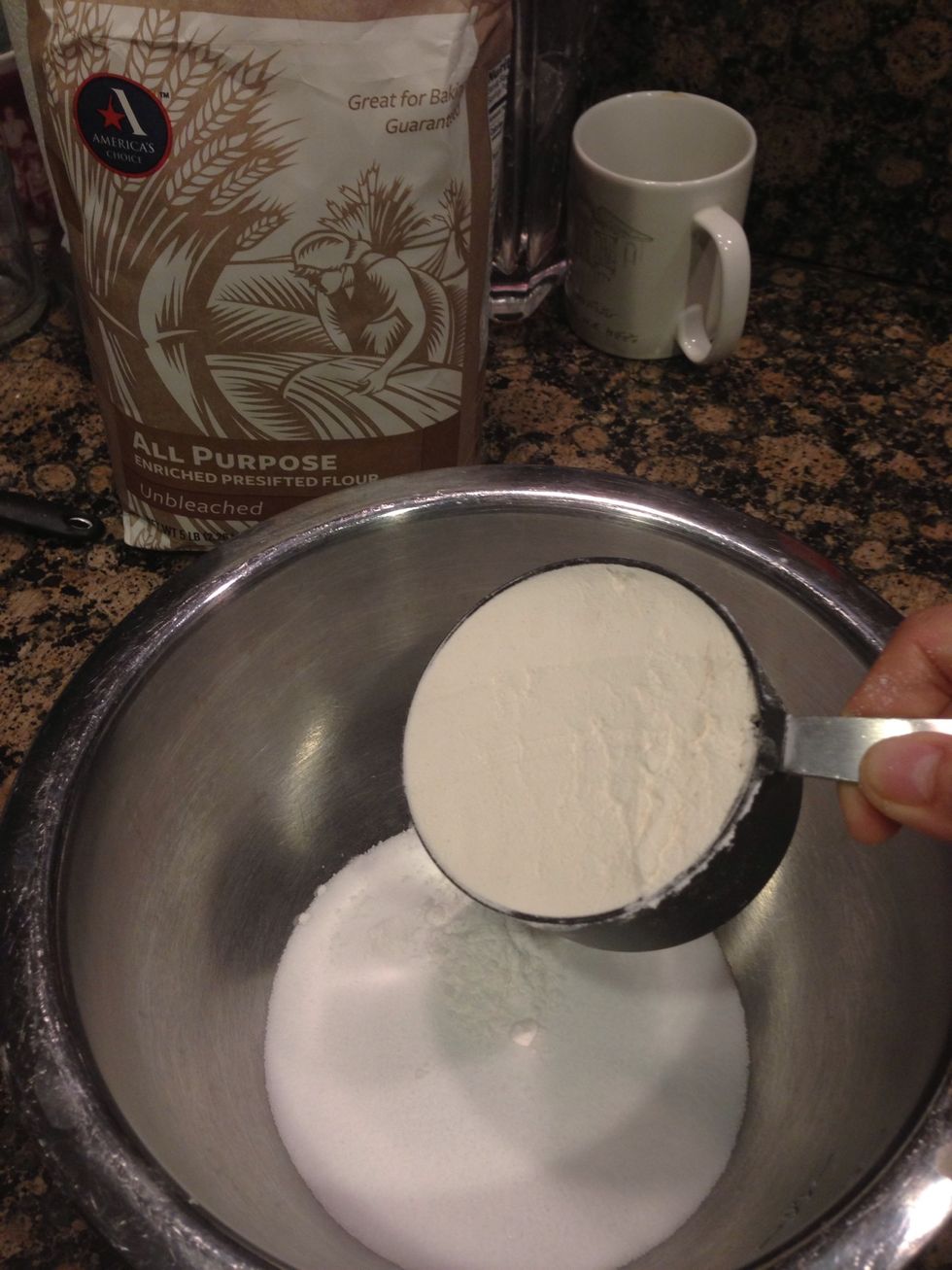 2 cups flour