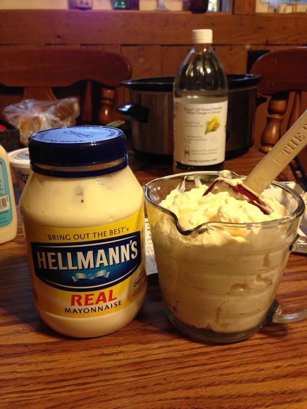 2 cups mayo