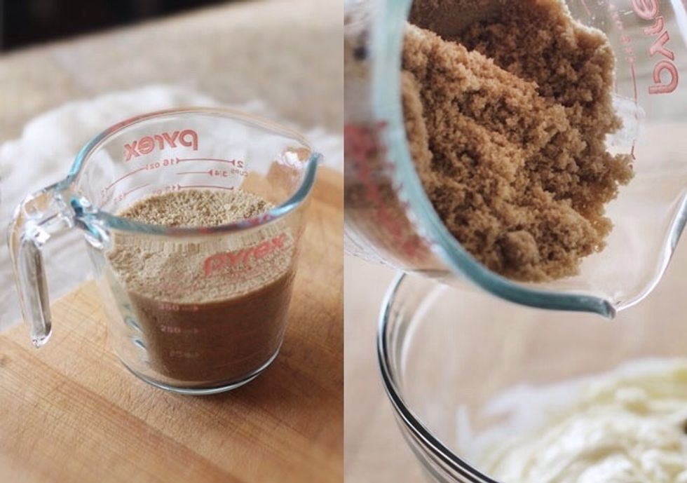 2 cups of brown sugar