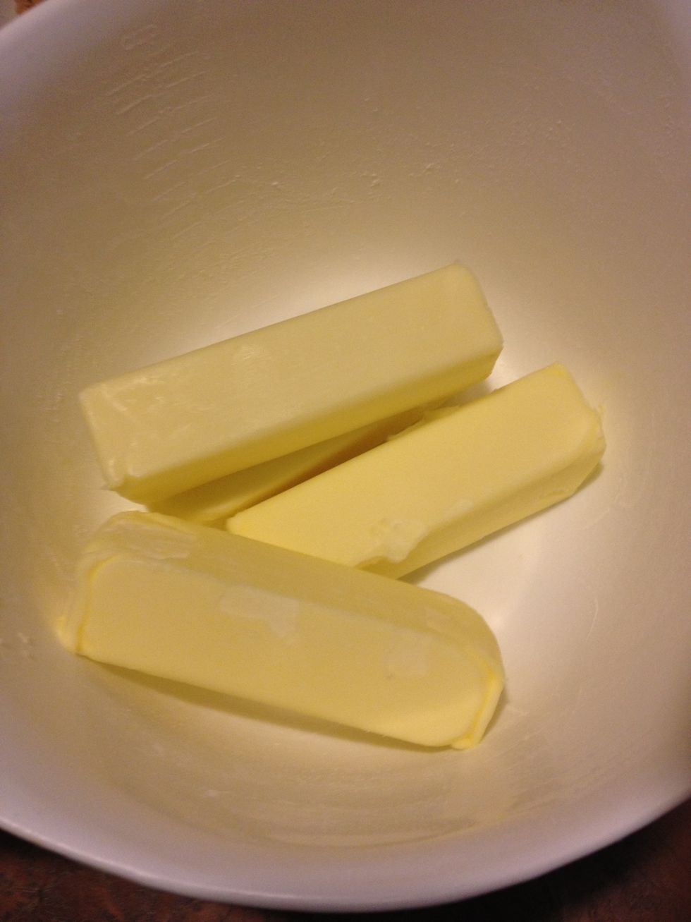 2 cups of butter.