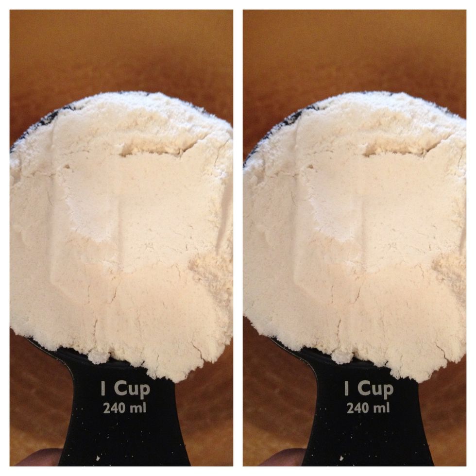 2 cups of flour tortilla mix