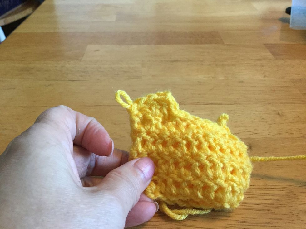 2 DCs in next space and then a HDC in the very point.