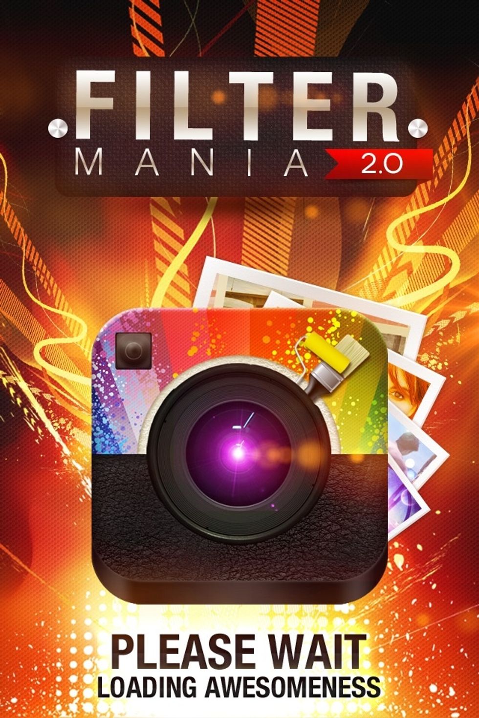 2. Filter Mania 2: This is my 2nd favorite photo editing app!! It gives amazing effects to your photos. I definitely recommend getting this. :D