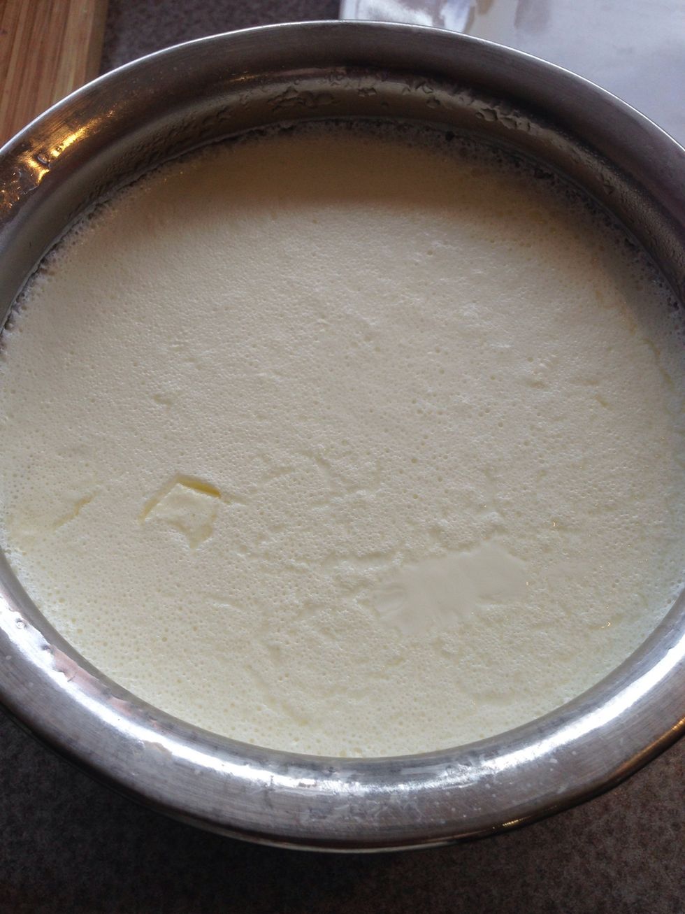 2 full table spoons of plain Yogurt