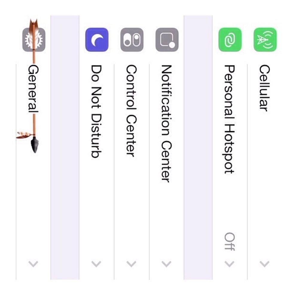 2) Go to \u201cGeneral.\u201d