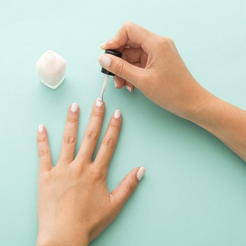 2. Nail Polish: Painting nails is a helpful de-stresser, so be sure to pack a couple nail polish bottles in your bestie\u2019s fave colors. http://go.brit.co/2bGxClz