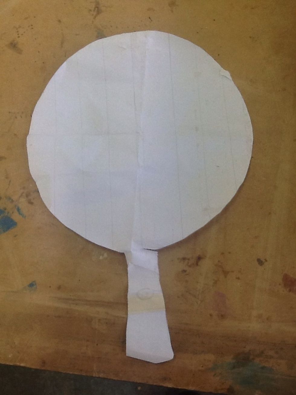 2.Once you've chosen your final design make a template for it