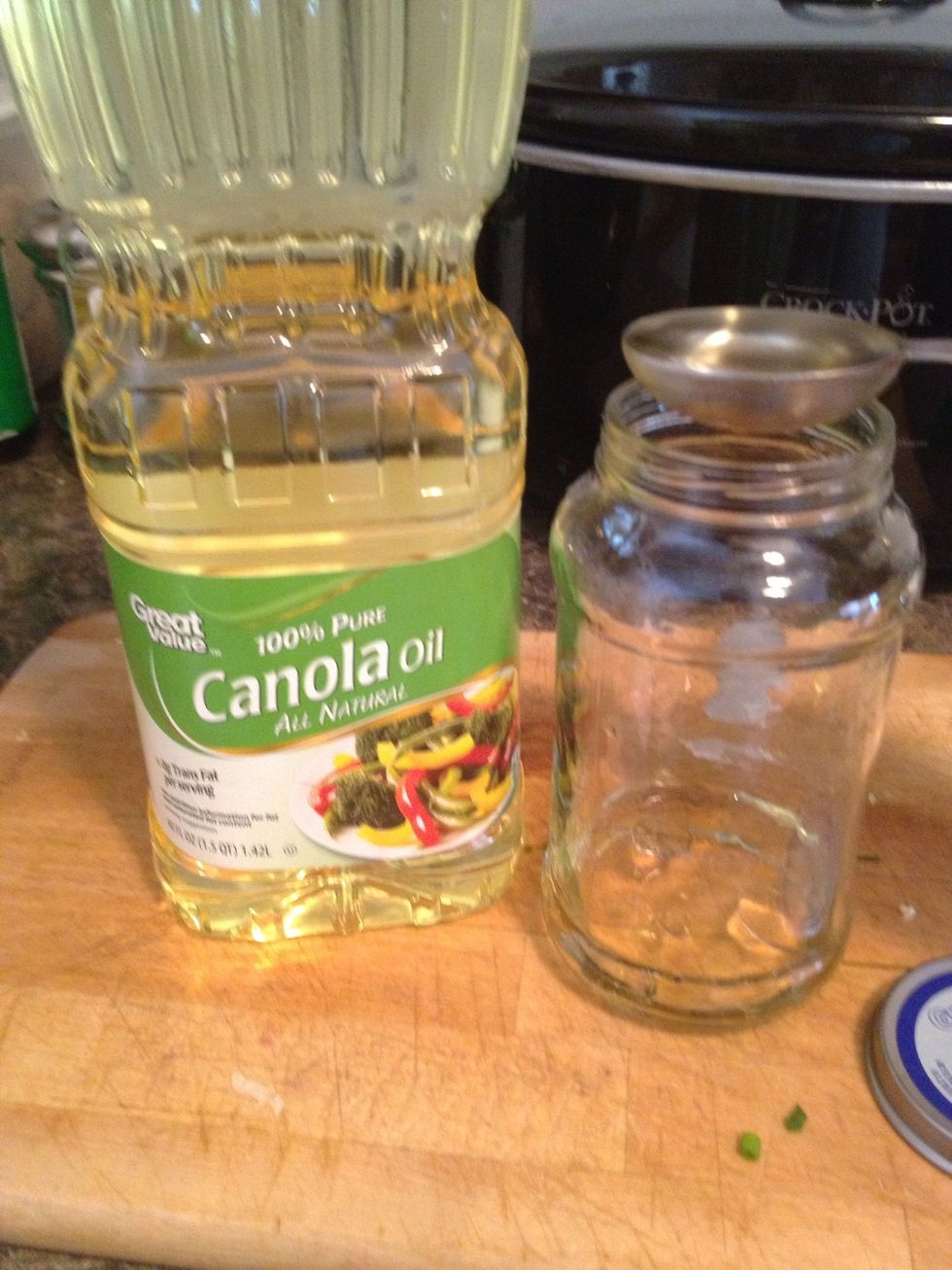 2 tablespoons canola oil,