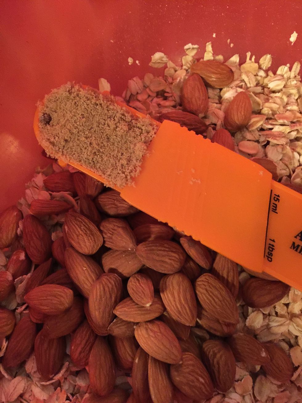 2 tablespoons of brown sugar