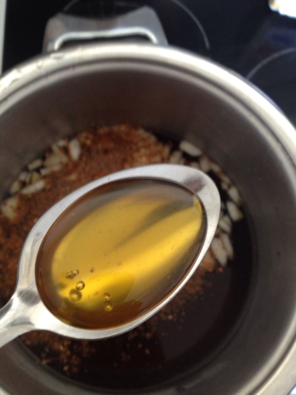 2 tablespoons of honey