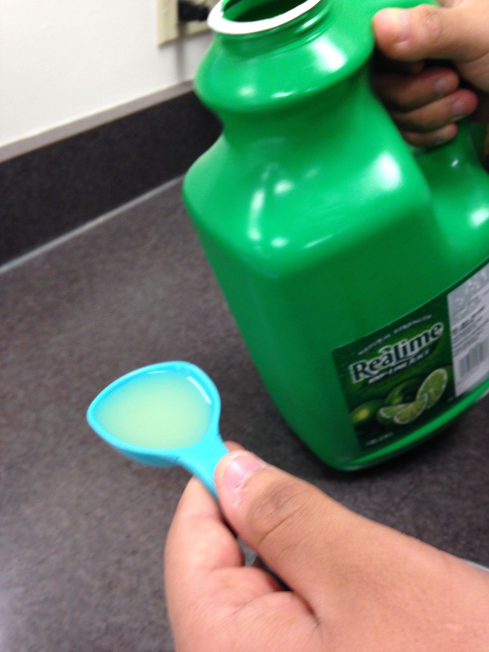 2 tablespoons of lime juice.