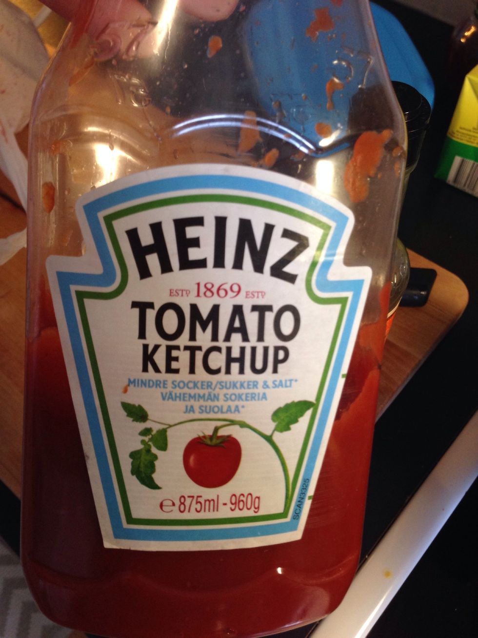 2 tbl spoons of ketchup